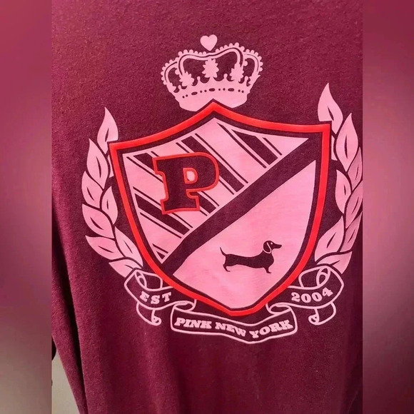 PINK Campus cotton tee (nwot) size large - Picture 4 of 4